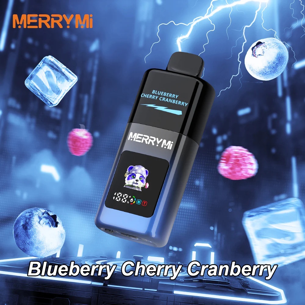MerryMi Mecha PRO 35000 Bluberry Cherry Cranberry e-cigarettes - Image 2