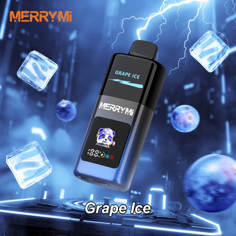 MerryMi Mecha PRO 35000 Grape Ice e-cigarettes