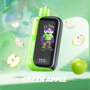 Buy MerryMi Panda X 40000 Green Apple e-cigarettes
