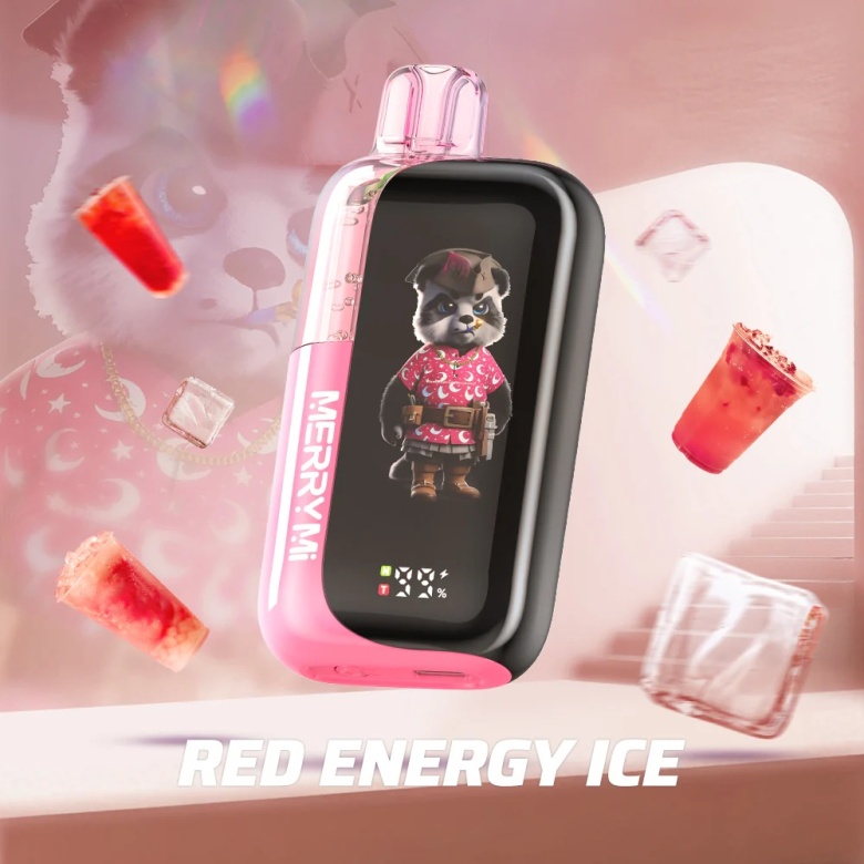 Buy MerryMi Panda X 40000 Red Energy Ice e-cigarettes