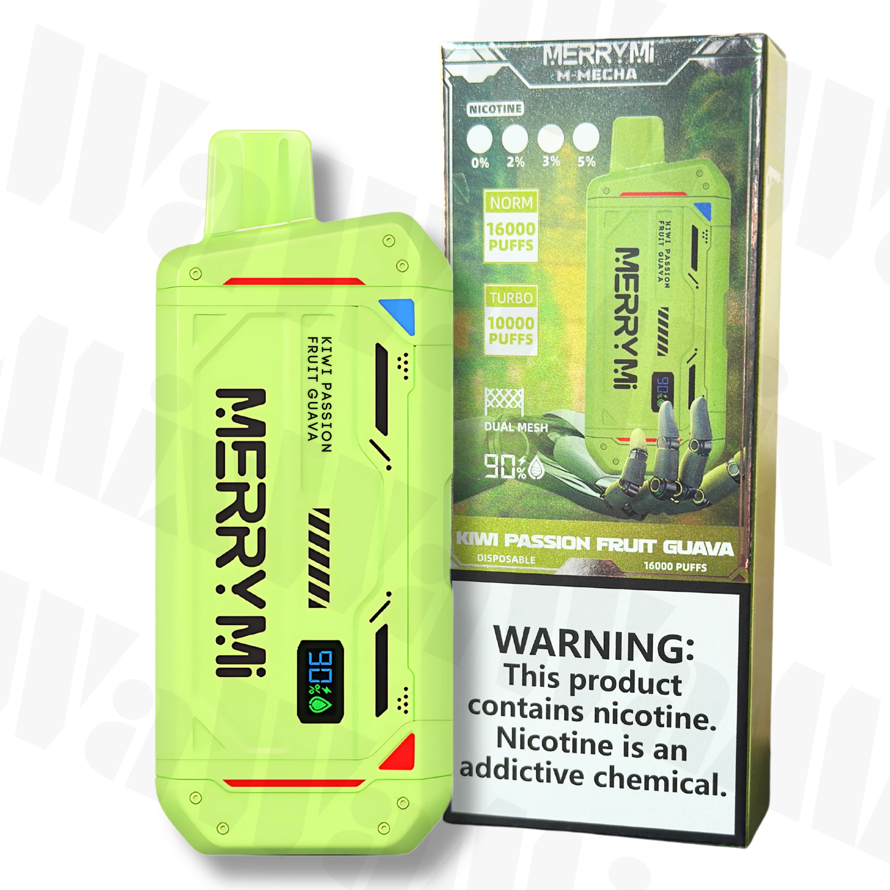 M-Mecha 16K Kiwi Passion Fruit Guava