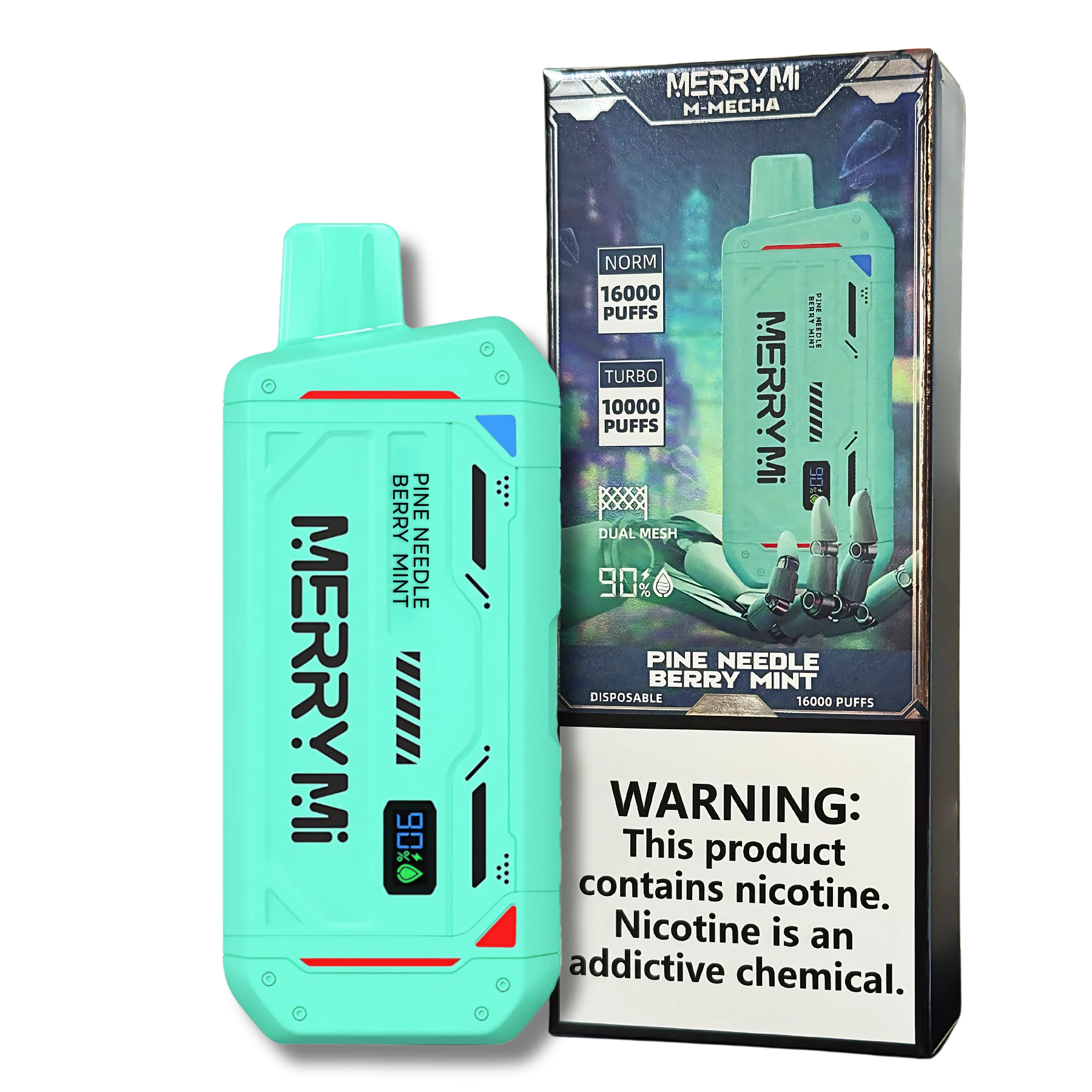 M-Mecha 16K Pine Needle Berry Mint