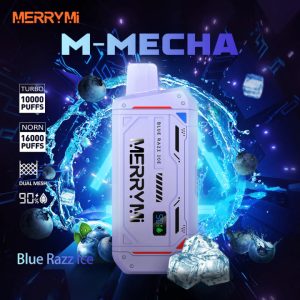 E-Papierosy MerryMi M-Mecha 16 000 Blue Razz Ice
