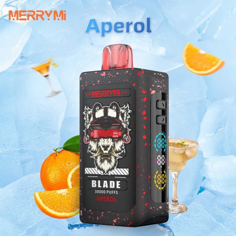 Merry Mi Blade Jednorazowy e-papieros 30000 Buchów o smaku Aperol