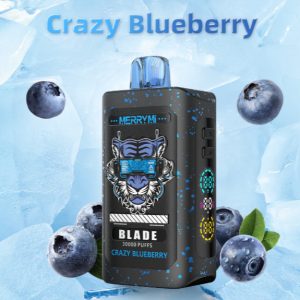 Merry Mi Blade Jednorazowy e-papieros 30000 Buchów o smaku Crazy Blueberry