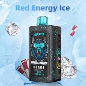 Merry Mi Blade Jednorazowy e-papieros 30000 Buchów o smaku Red Energy Ice