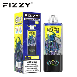 Fizzy Max III Pro 6in1 120000 Puffs Disposable Vape