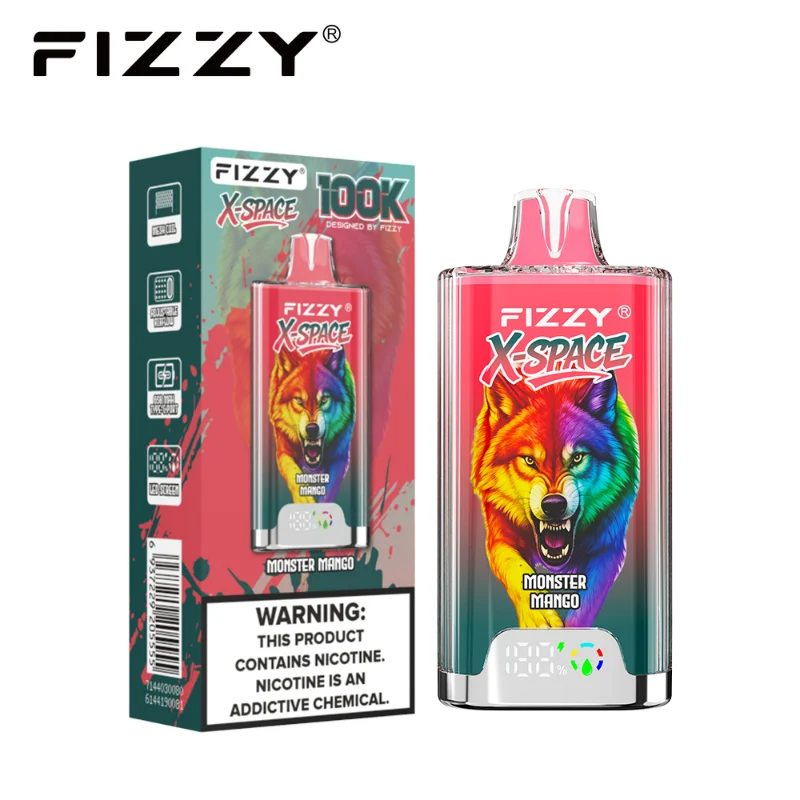 Fizzy X-Space 100K 100000 Puffs Disposable Vape - Image 6