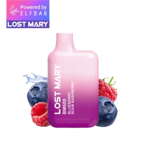LOST MARY BM600 - Blueberry Sour Raspberry 20mg Nicotine