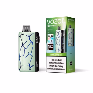 Vozol Neon 45000-SOUR APPLE ICE
