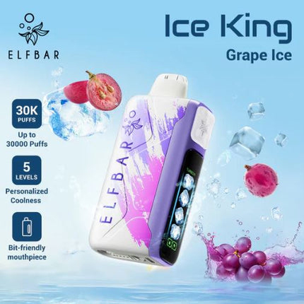 Disposable E Cigarette Elf Bar Ice King 30000 Puffs Vape - Image 10