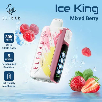 Disposable E Cigarette Elf Bar Ice King 30000 Puffs Vape - Image 5