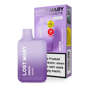 LOST MARY BM600 - Grape 20mg Nicotine