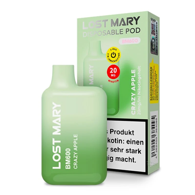 LOST MARY BM600 - Double Apple 20mg Nicotine
