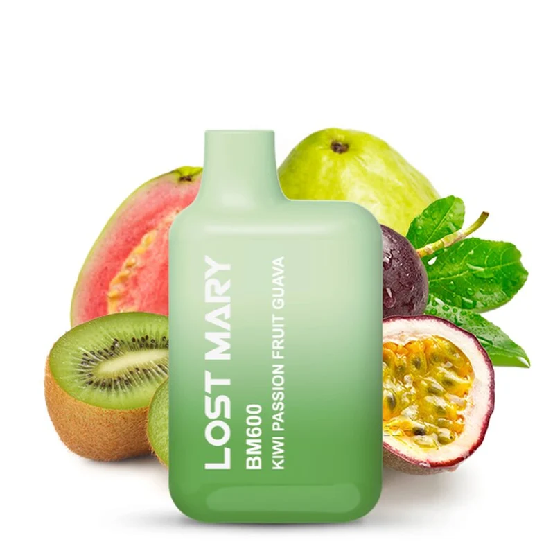 LOST MARY BM600 - Kiwi Passion Fruit Guava 20mg Nicotine - Image 5