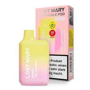 LOST MARY BM600 - Pink Lemonade 20mg Nicotine
