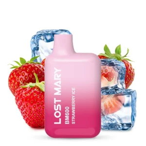 LOST MARY BM600 - Strawberry Ice 20mg Nicotine
