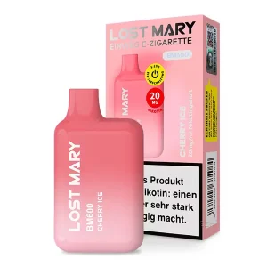 LOST MARY BM600 - Cherry Ice 20mg Nicotine