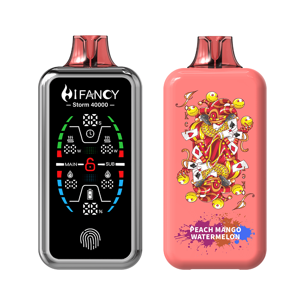 HIFANCY STORM 40000 PUFF Peach Mango Watermelon | HIFANCY VAPE NO.1
